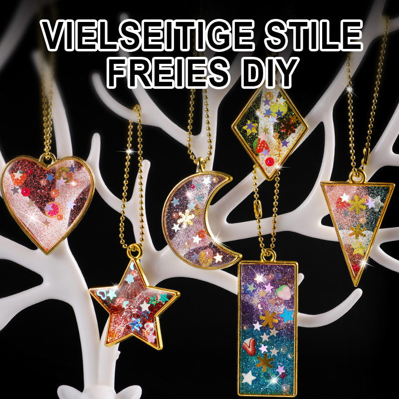 DIY-Kunstharz-Anhänger-Bausätze