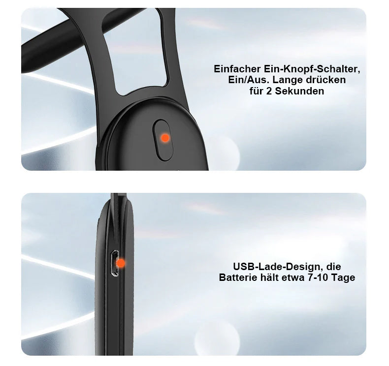 NeckEase™ Ultraschall-Lymph-Beruhigungsinstrument für den Hals