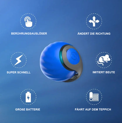 🐈Schneller Ball - Interaktives Katzenspielzeug