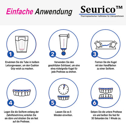 ✨[Offizieller Markenladen]Seurico™ Thermoplastisches Haftmittel für Zahnprothesen
