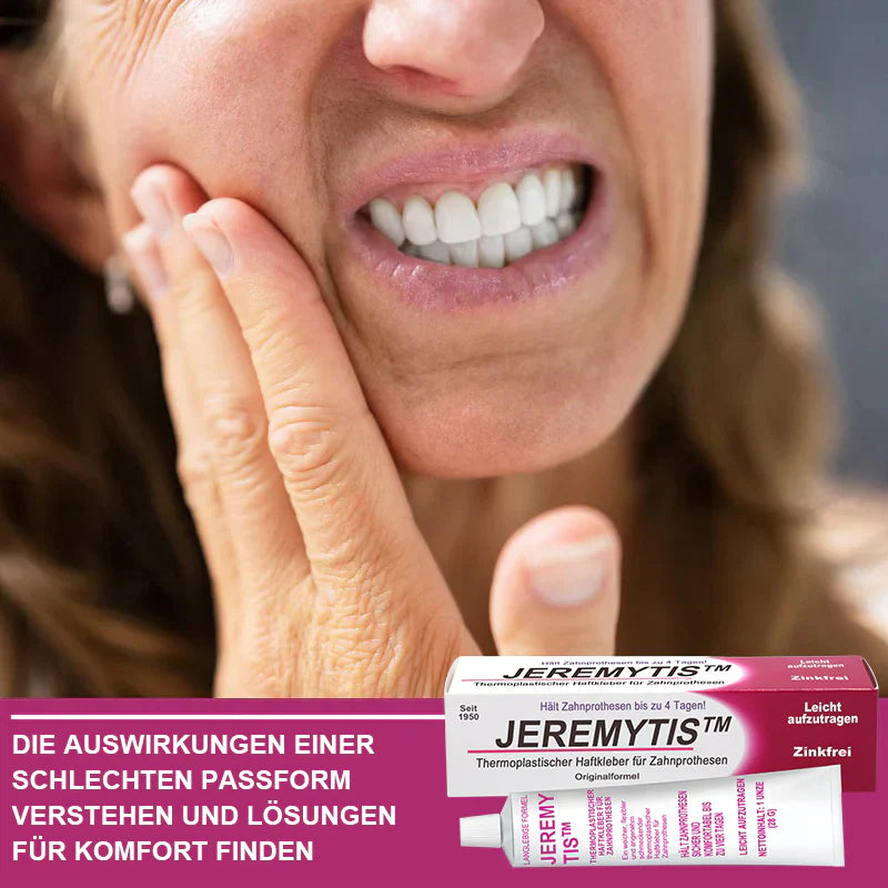 🦷[Offizieller Markenladen] JEREMYTIS™ Thermoplastisches Haftmittel für Zahnprothesen