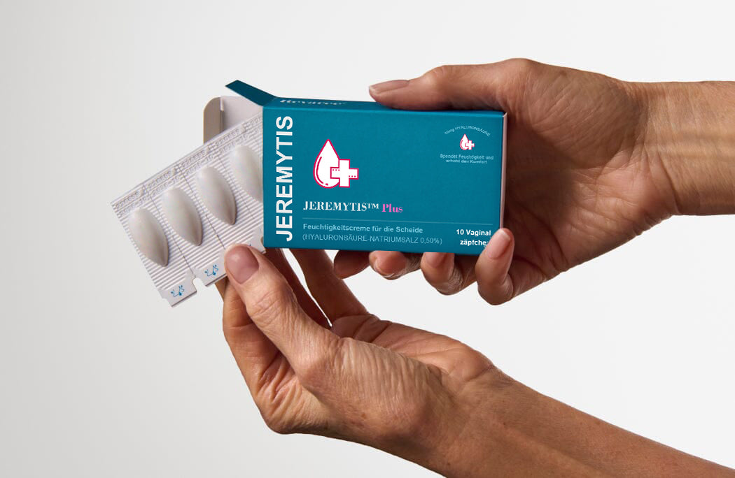 JEREMYTIS™ Plus - Extra starke Linderung bei vaginaler Trockenheit