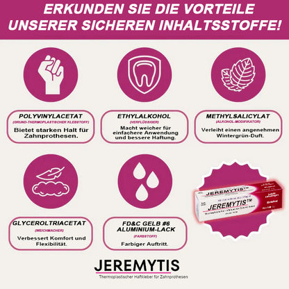 ✨[Offizieller Markenladen] JEREMYTIS™ Thermoplastisches Haftmittel für Zahnprothesen (✨KAUF 2, ERHALTE 1 GRATIS🎁)
