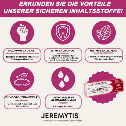 🦷[Offizieller Markenladen] JEREMYTIS™ Thermoplastisches Haftmittel für Zahnprothesen